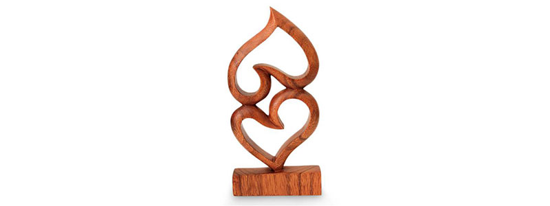 Christmas Gift for wife: Romantic sculpture