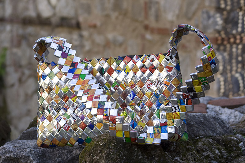 Recycled Handbag by Maria Isabel Ramos