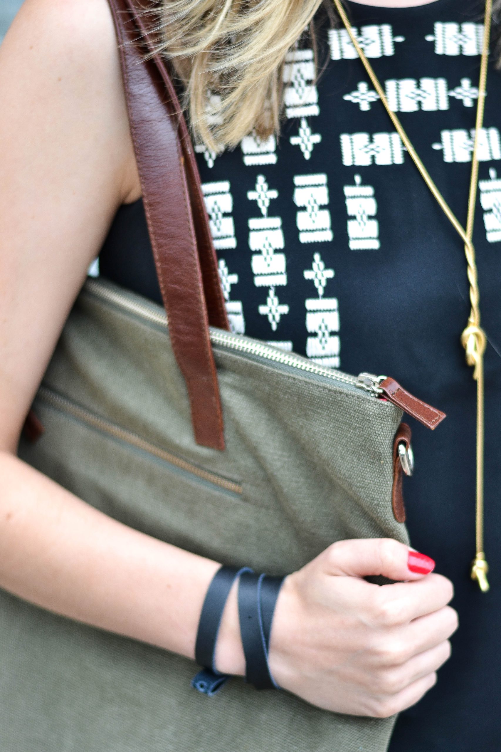 Green Tote Bag