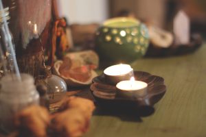 Creating Intimate Sacred Space with Candlelight