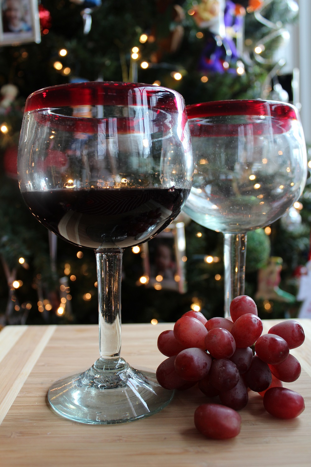 Hand Blown Wine Glasses