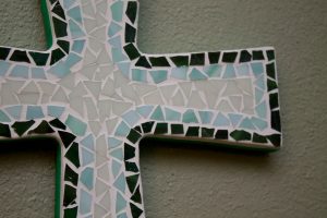 Beautiful Glass Mosaic Cross