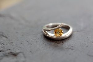 Circle Of Love – Citrine Ring From Nana to Granddaughter