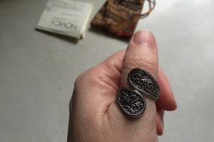 Anillo envolvente de plata de ley para hacer brillar tu mano