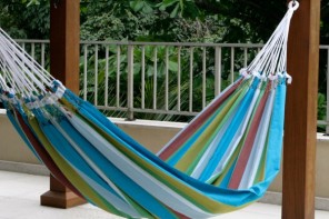 Cotton striped hammock