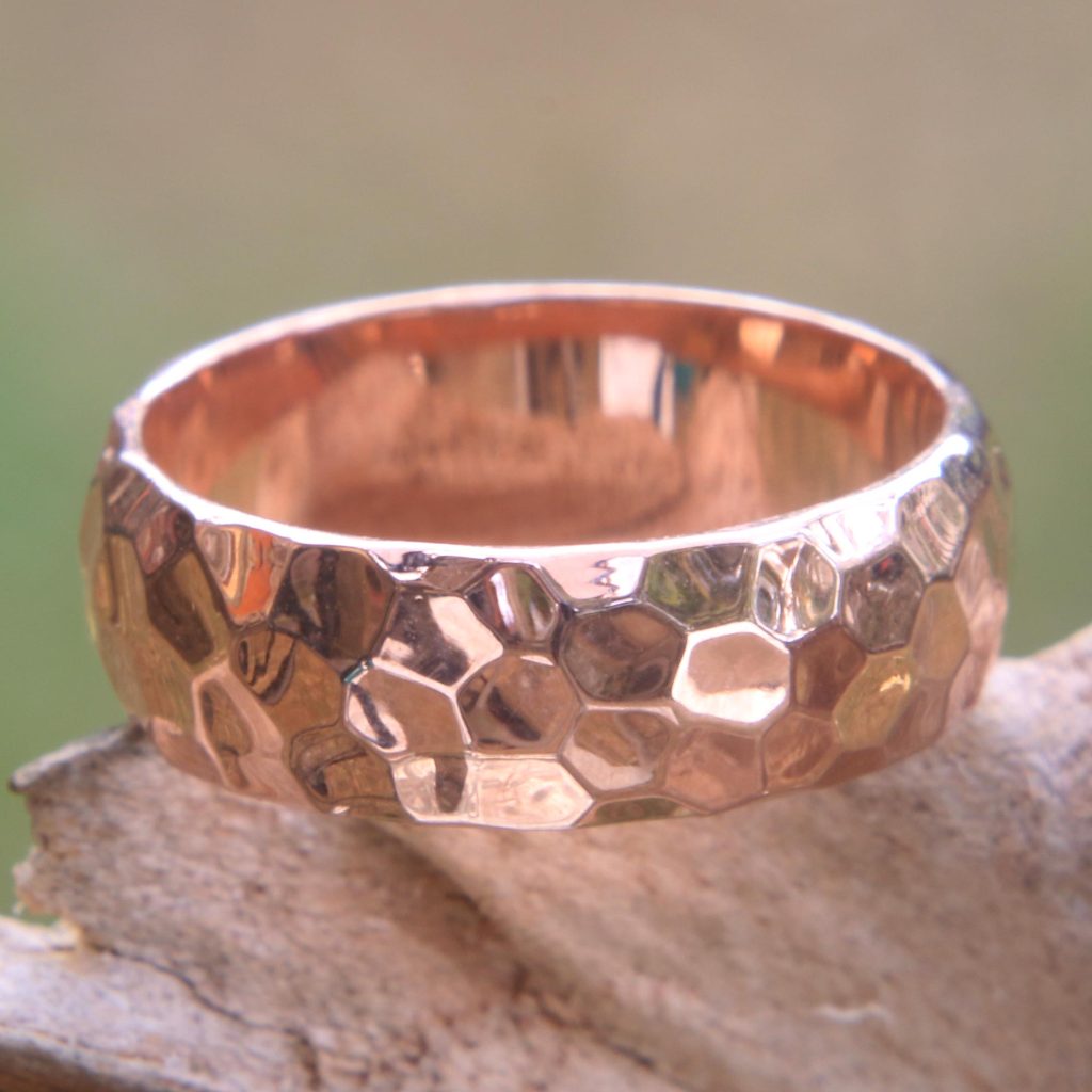 rosegold2, wedding bands, circle rings