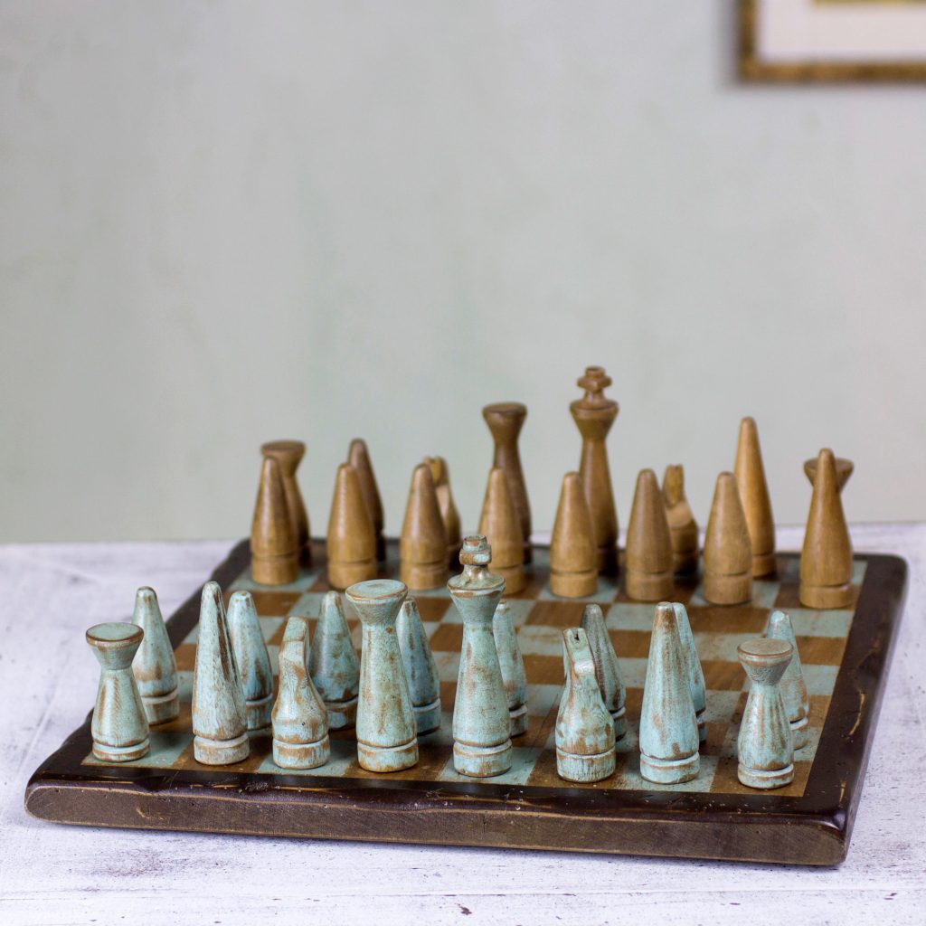 wood chess set