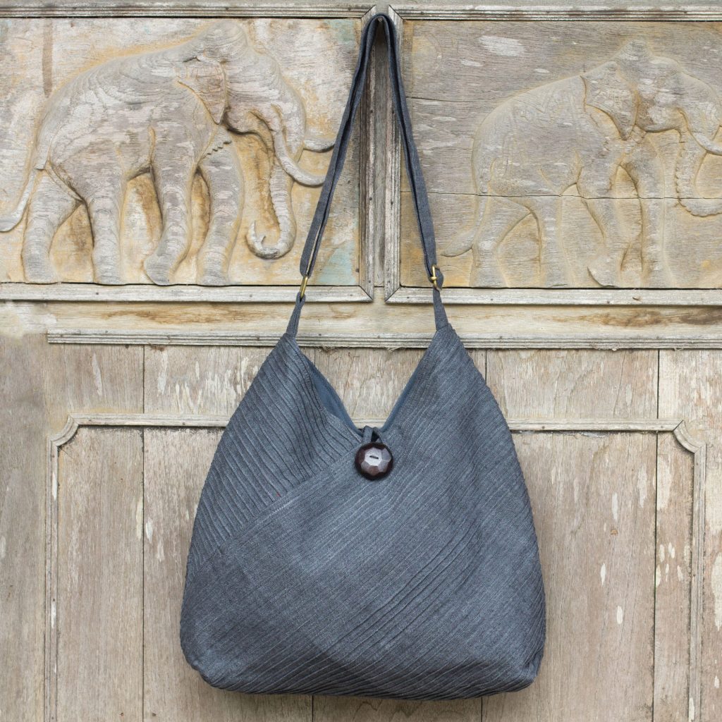 Surreal Grey Grey Hobo Shoulder Bag with Coin Purse and Multi Pockets Gray Handbags: Selecting The Perfect Style For Every Season