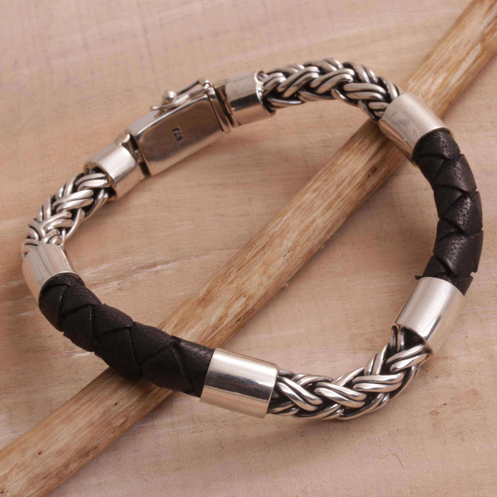 Men's Designer Fashion Jewelry - Gold, Silver, Leather