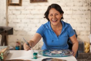 Este artesano peruano encontró algo que ningún libro de autoayuda podía ofrecer.