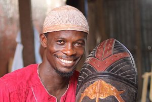 Mask Carver Aziz Dreams of a Craft Training Center