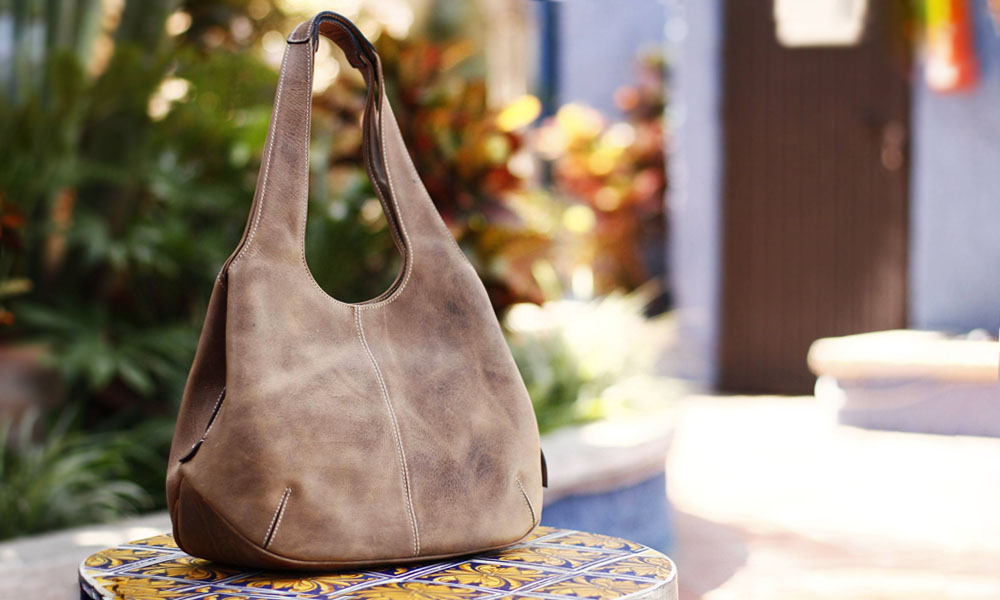 leather bag handmade bag handmade tote bag traditonal embossed elephant bag